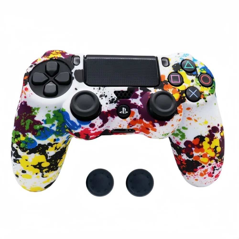 Coque de Protection en Silicone pour Manette PS4