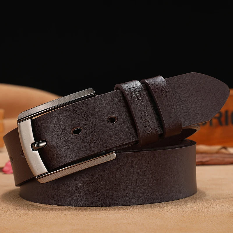 Ceinture en cuir véritable