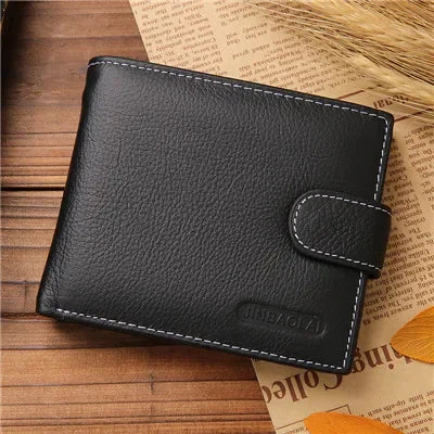 Portefeuille Homme en Cuir Véritable