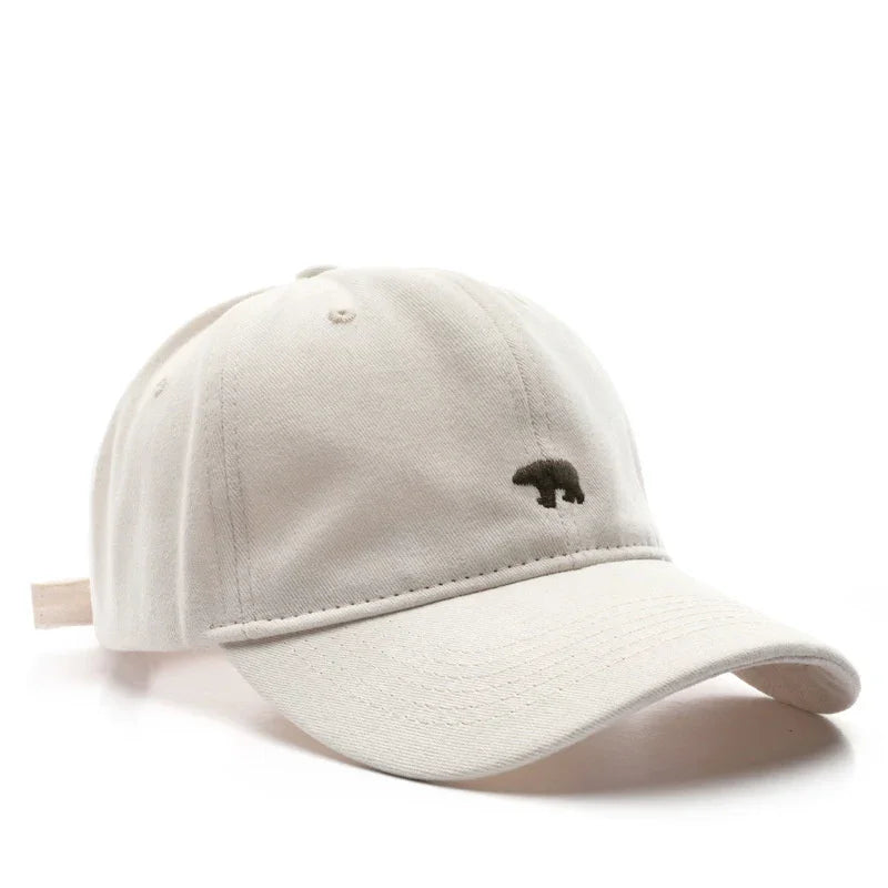 Casquette de Baseball en Coton Brodé