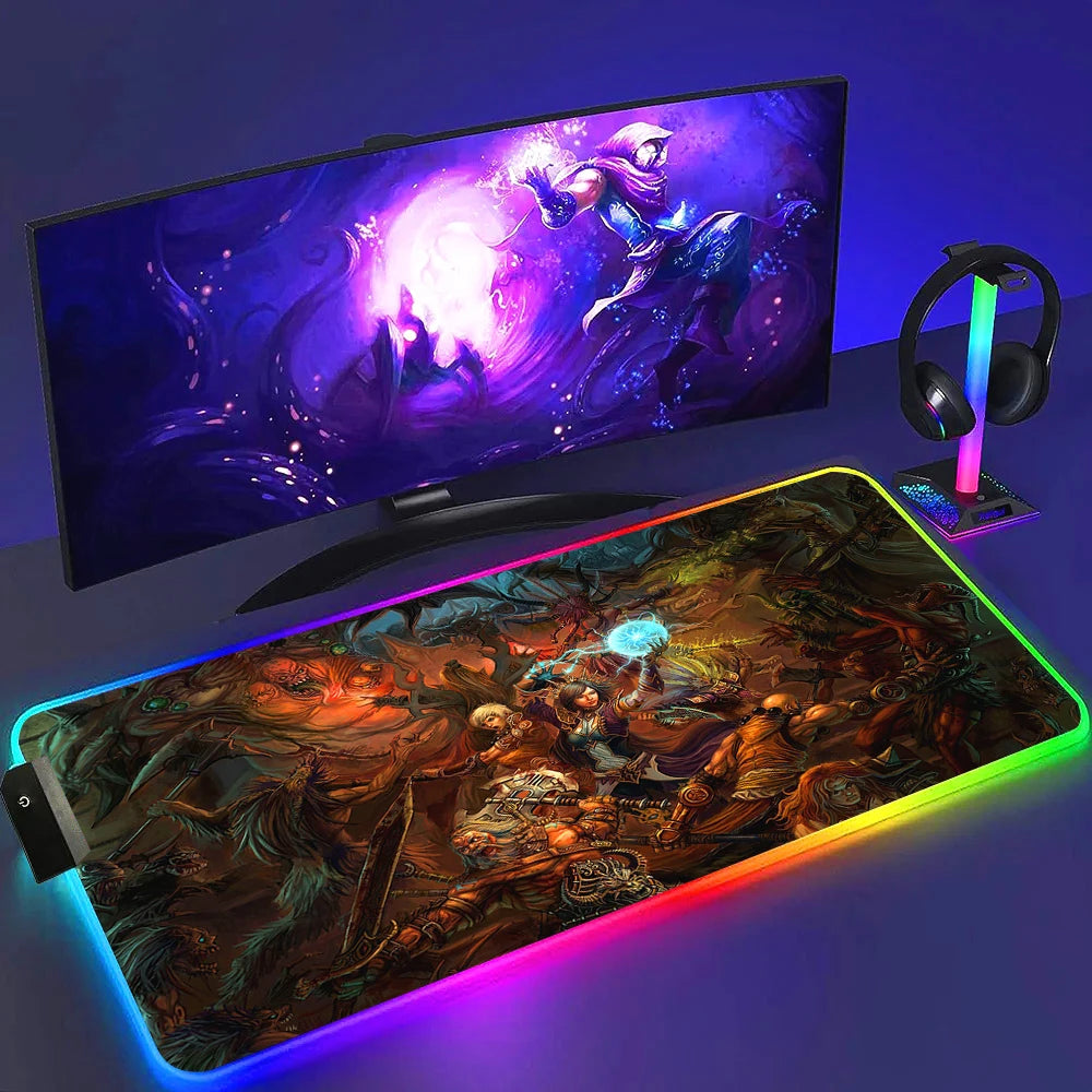 Tapis de Souris LED