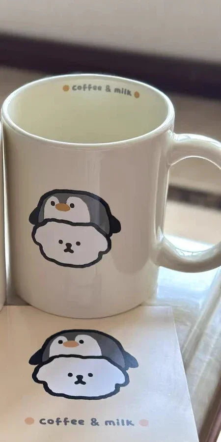 Mugs en céramique animalier