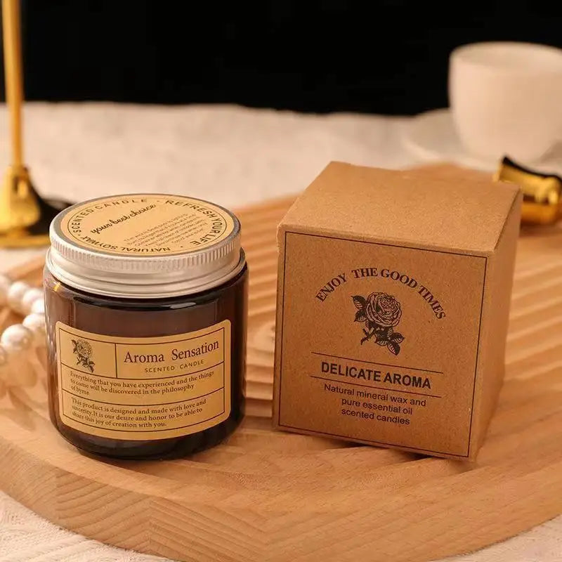 Bougie Parfumée en Cire de Soja