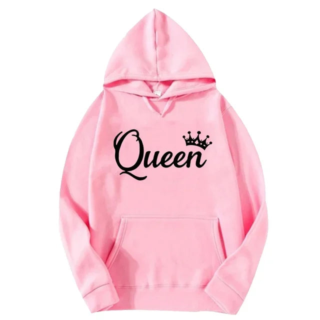 Duo de sweats capuche "King & Queen"