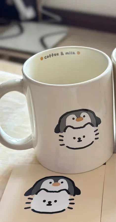 Mugs en céramique animalier