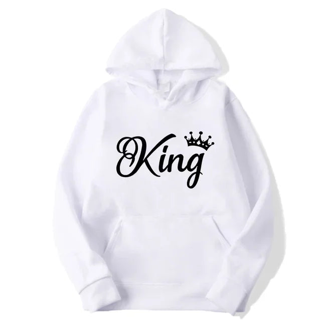 Duo de sweats capuche "King & Queen"