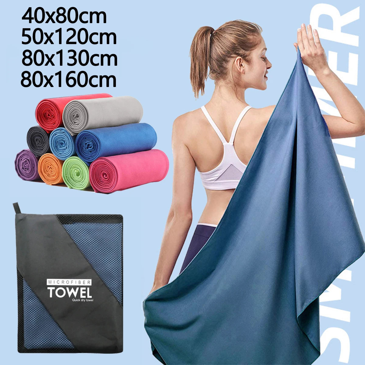 Serviette de Sport en Microfibre