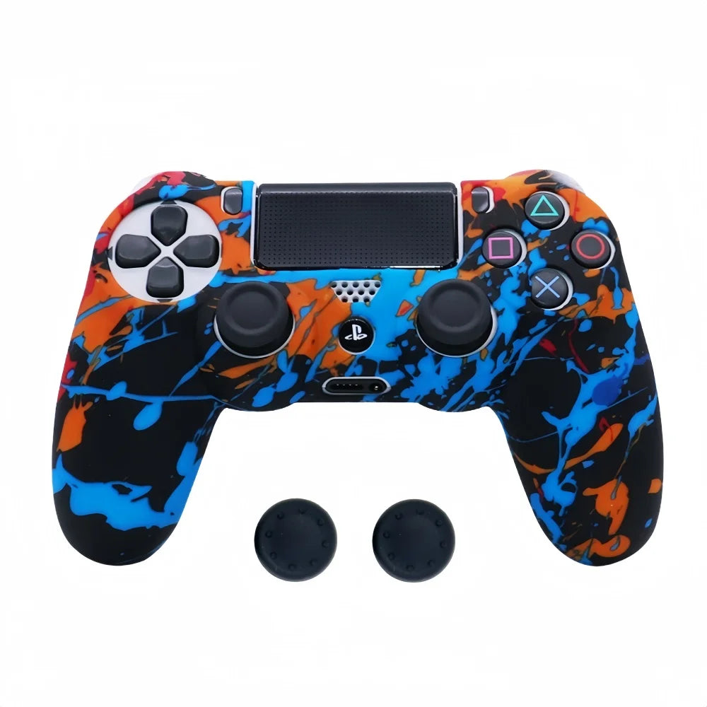 Coque de Protection en Silicone pour Manette PS4