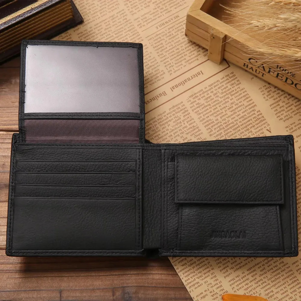 Portefeuille Homme en Cuir Véritable