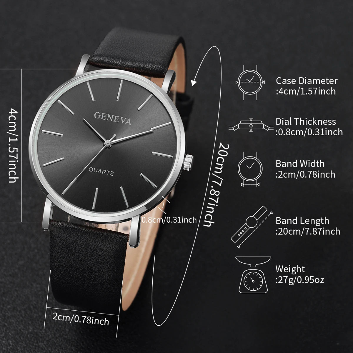 Ensemble de Montres Quartz