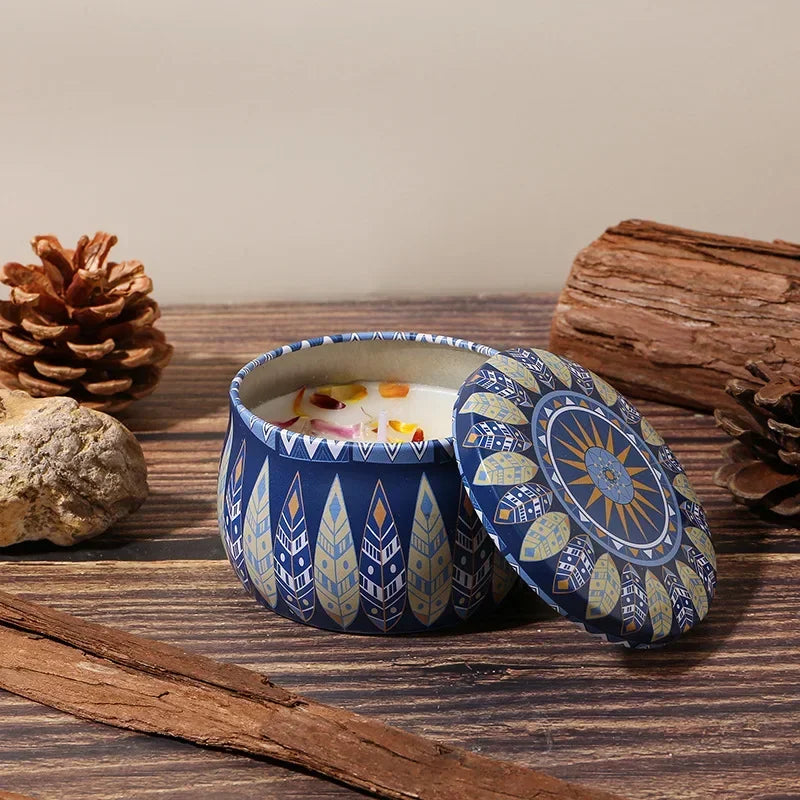 Bougies d'Aromathérapie en Cire de Soja
