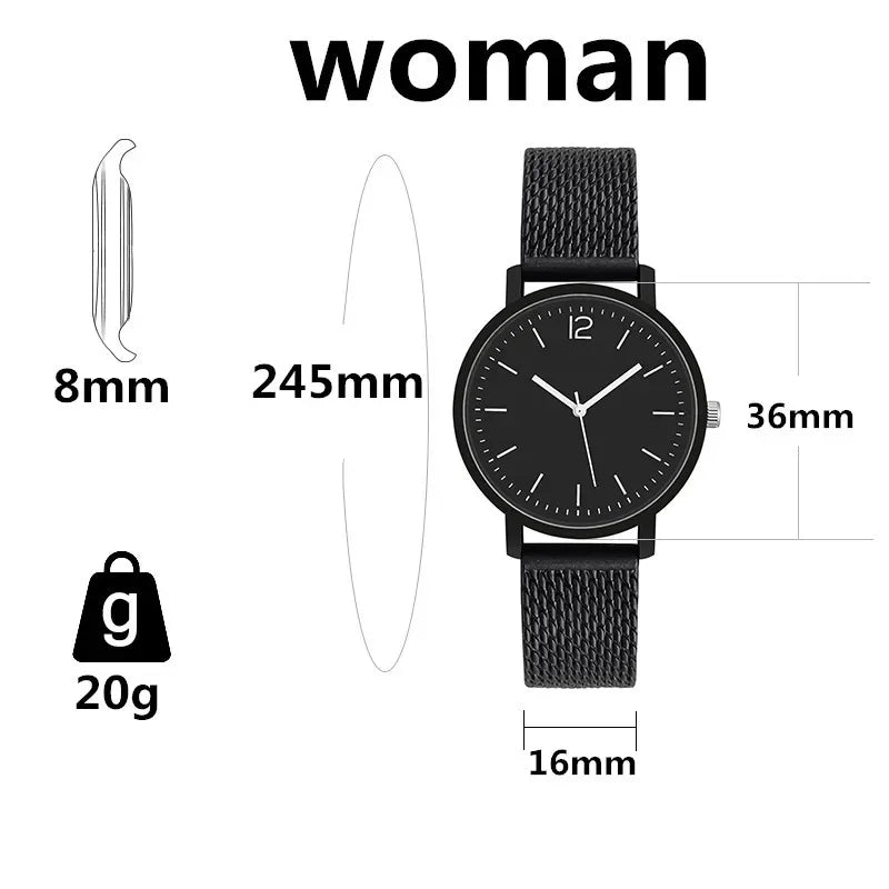 Montres duo pour couples MOOBIFFY