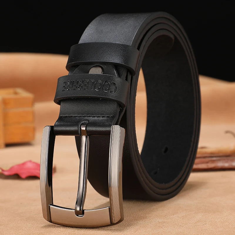 Ceinture en cuir véritable