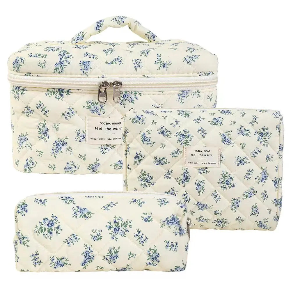 Trousse de maquillage en coton