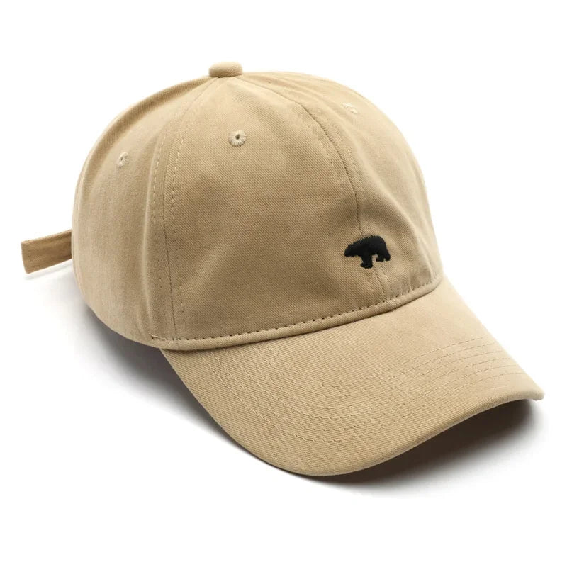 Casquette de Baseball en Coton Brodé