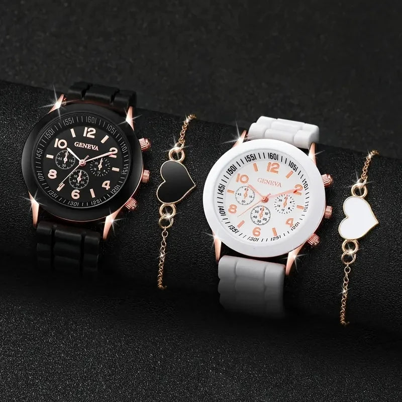 Ensemble de 2 Montres-Bracelets