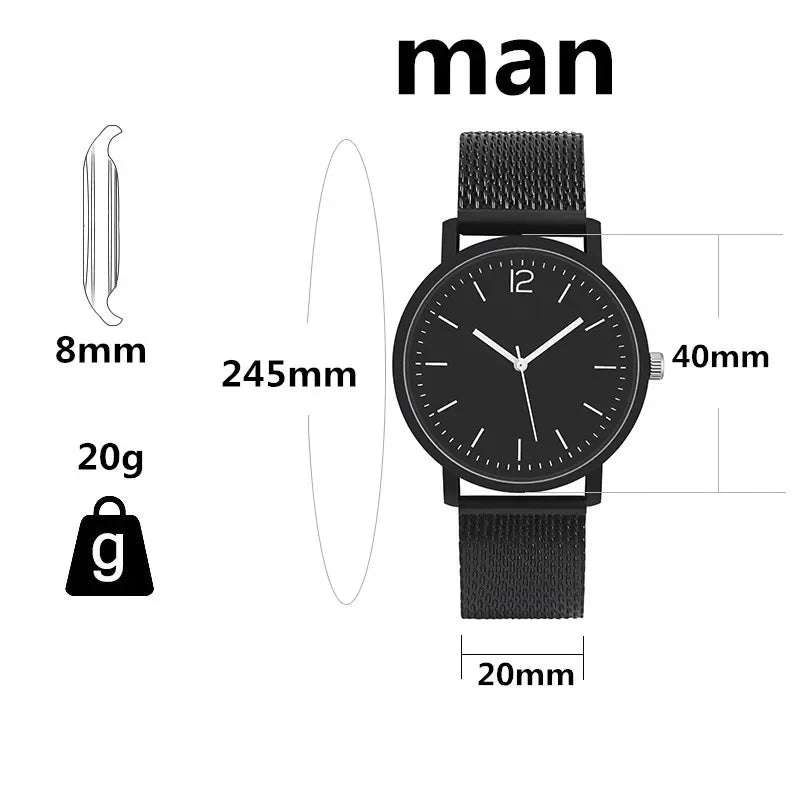 Montres duo pour couples MOOBIFFY
