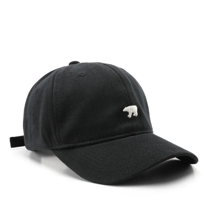 Casquette de Baseball en Coton Brodé