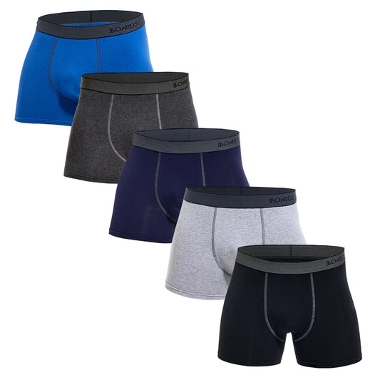 Lot de 5 boxers en coton