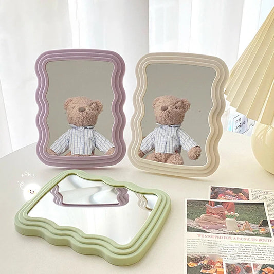 Miroir de Maquillage de Bureau Ondulé