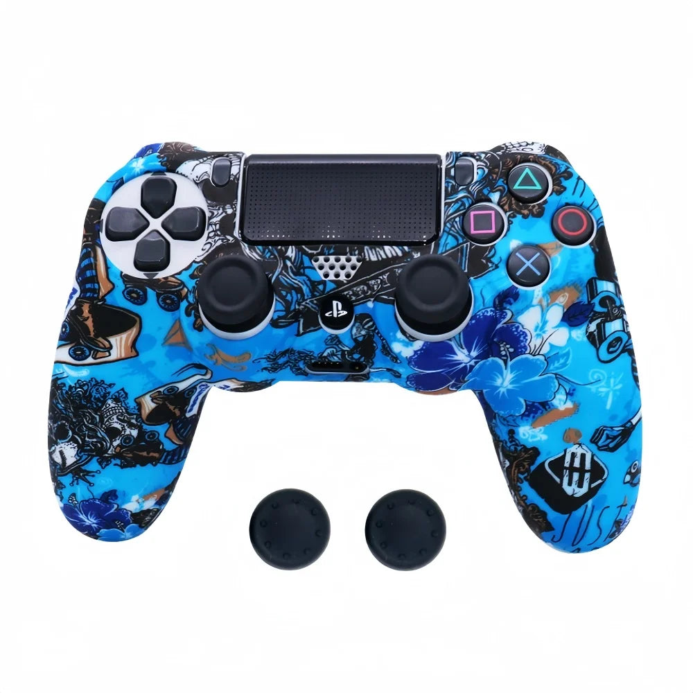 Coque de Protection en Silicone pour Manette PS4