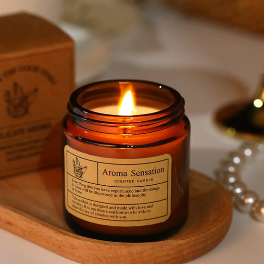 Bougie Parfumée en Cire de Soja