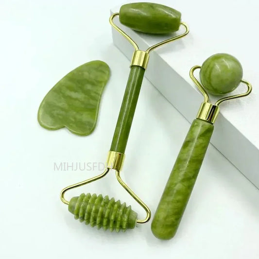 Rouleau de massage en jade