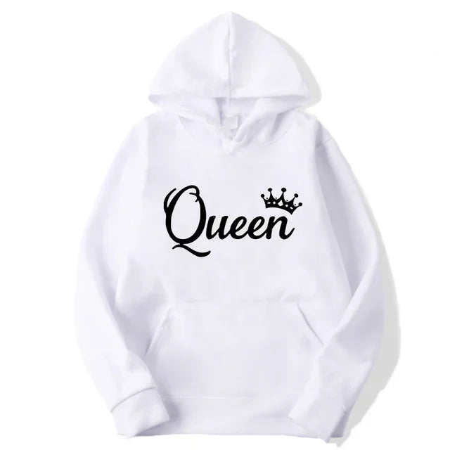 Duo de sweats capuche "King & Queen"