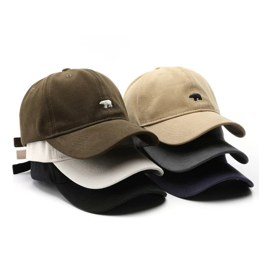 Casquette de Baseball en Coton Brodé