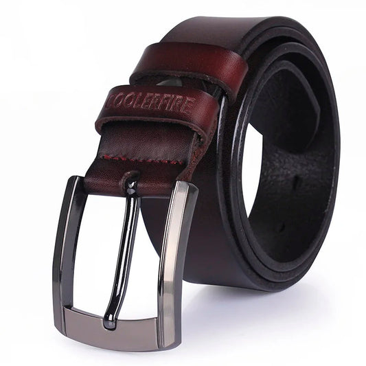Ceinture en cuir véritable