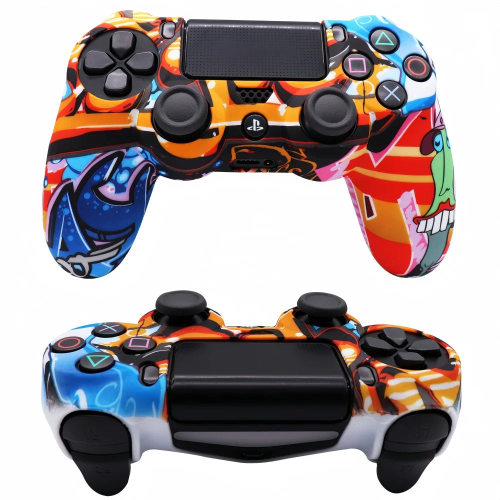 Coque de Protection en Silicone pour Manette PS4