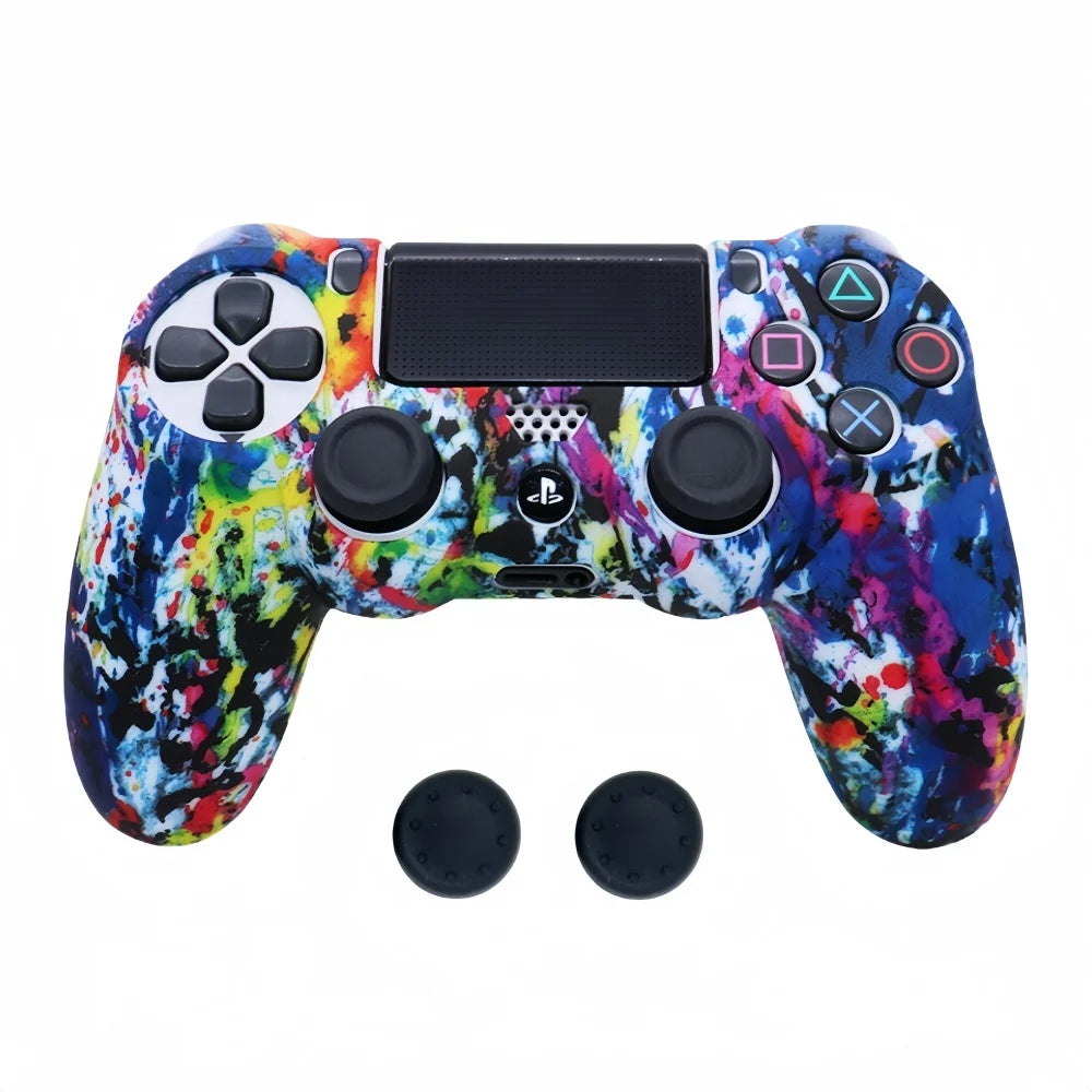 Coque de Protection en Silicone pour Manette PS4