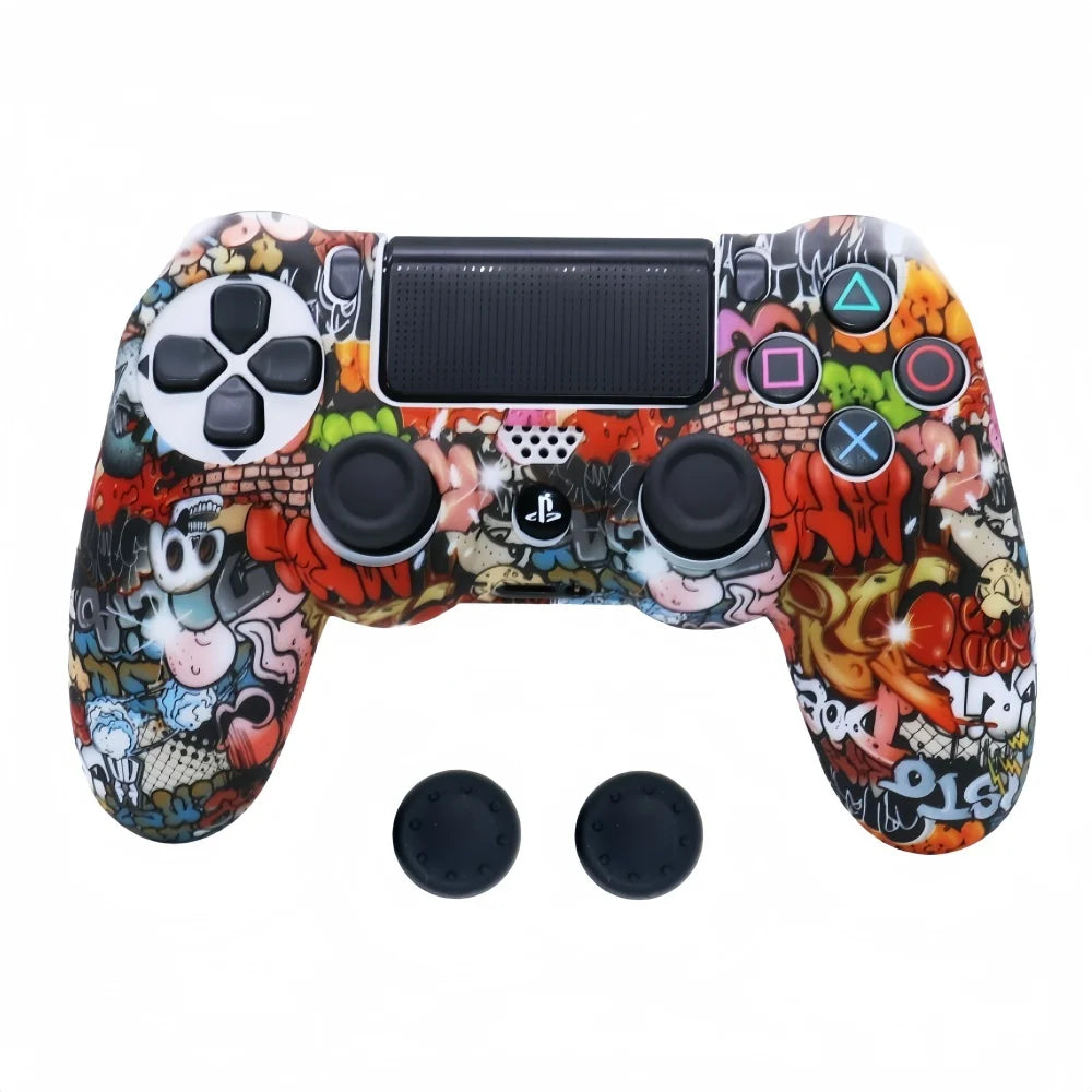 Coque de Protection en Silicone pour Manette PS4