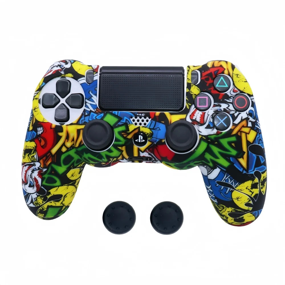 Coque de Protection en Silicone pour Manette PS4
