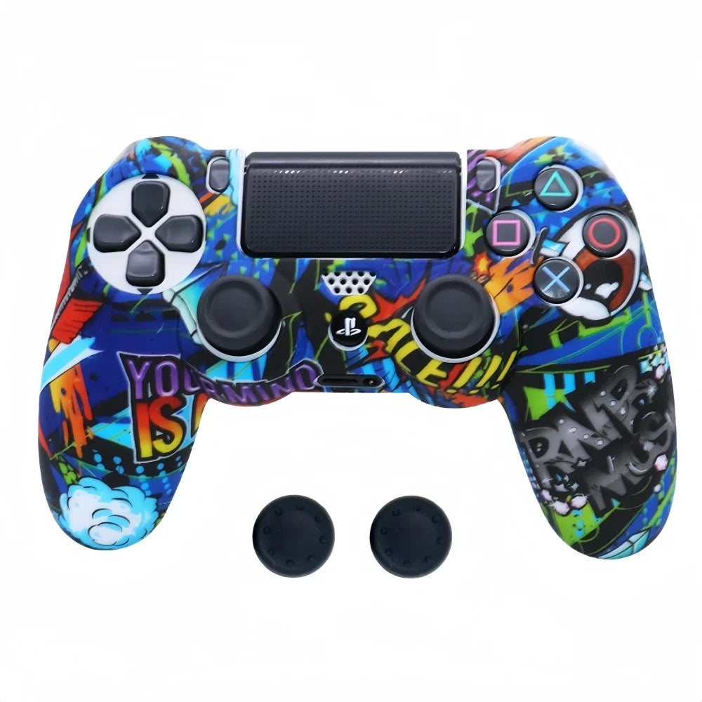 Coque de Protection en Silicone pour Manette PS4