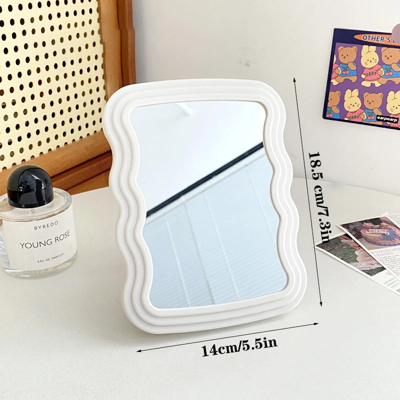 Miroir de Maquillage de Bureau Ondulé