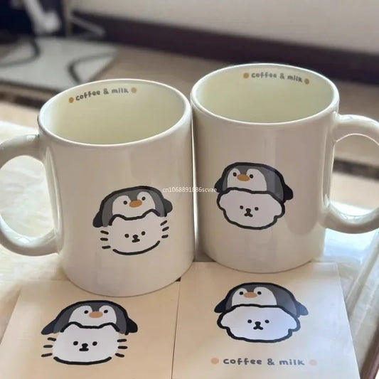 Mugs en céramique animalier