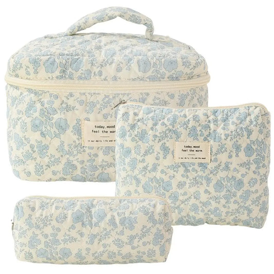 Trousse de maquillage en coton
